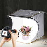 PULUZ 20 cm include 2 pannelli LED pieghevoli portatili 1100LM luce illuminaz...