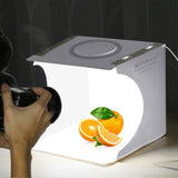 PULUZ 23cm LED Anneau Lumineux Pliable Panneau LED Éclairage Portable...