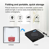 PULUZ 25 cm pliable portable haute 97 CRI anneau lumière photographie éclairage...