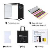 PULUZ 25 cm pliable portable haute 97 CRI anneau lumière photographie éclairage...