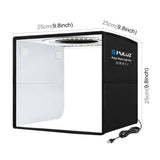 PULUZ 25 cm pliable portable haute 97 CRI anneau lumière photographie éclairage...