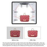 PULUZ 25 cm pliable portable haute 97 CRI anneau lumière photographie éclairage...