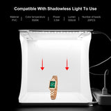 Kit Tenda da Studio Fotografico Pieghevole Portatile PULUZ 550LM con Luce LED Integrata e Fondali per Foto Prodotti