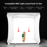 PULUZ 30 cm pieghevole portatile pannello luminoso ad anello illuminazione fo...