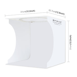 PULUZ 30 cm pieghevole portatile pannello luminoso ad anello illuminazione fo...