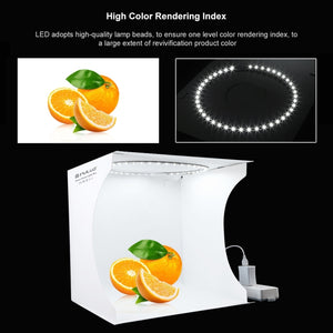 PULUZ 30 cm pieghevole portatile pannello luminoso ad anello illuminazione fo...