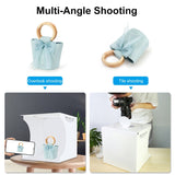 PULUZ 30 cm pieghevole portatile pannello luminoso ad anello illuminazione fo...