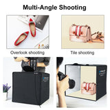 PULUZ 40 cm Pieghevole Luce Anulare Portatile USB Illuminazione Fotografica T...