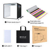 PULUZ 40 cm Pieghevole Luce Anulare Portatile USB Illuminazione Fotografica T...