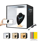 PULUZ 40 cm Pieghevole Luce Anulare Portatile USB Illuminazione Fotografica T...