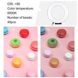 PULUZ 4,7 Zoll 12 cm gebogene Oberfläche USB-LED-Selfie-Ring mit weißem Licht ...