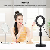 PULUZ 4,7 Zoll 12 cm gebogene Oberfläche USB-LED-Selfie-Ring mit weißem Licht ...