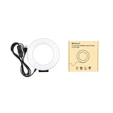 PULUZ 4,7 Zoll 12 cm gebogene Oberfläche USB-LED-Selfie-Ring mit weißem Licht ...