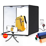 PULUZ Photo Studio Light Box Tenda portatile 60 x 60 x 60 cm LED 5500K Luce b...