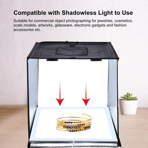 PULUZ Photo Studio Light Box Tenda portatile 60 x 60 x 60 cm LED 5500K Luce b...