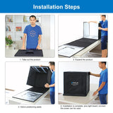 PULUZ Photo Studio Light Box Tenda portatile 60 x 60 x 60 cm LED 5500K Luce b...