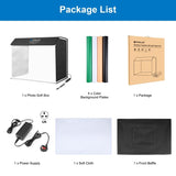 PULUZ Photo Studio Light Box Kit portatile per tende da studio fotografico cu...