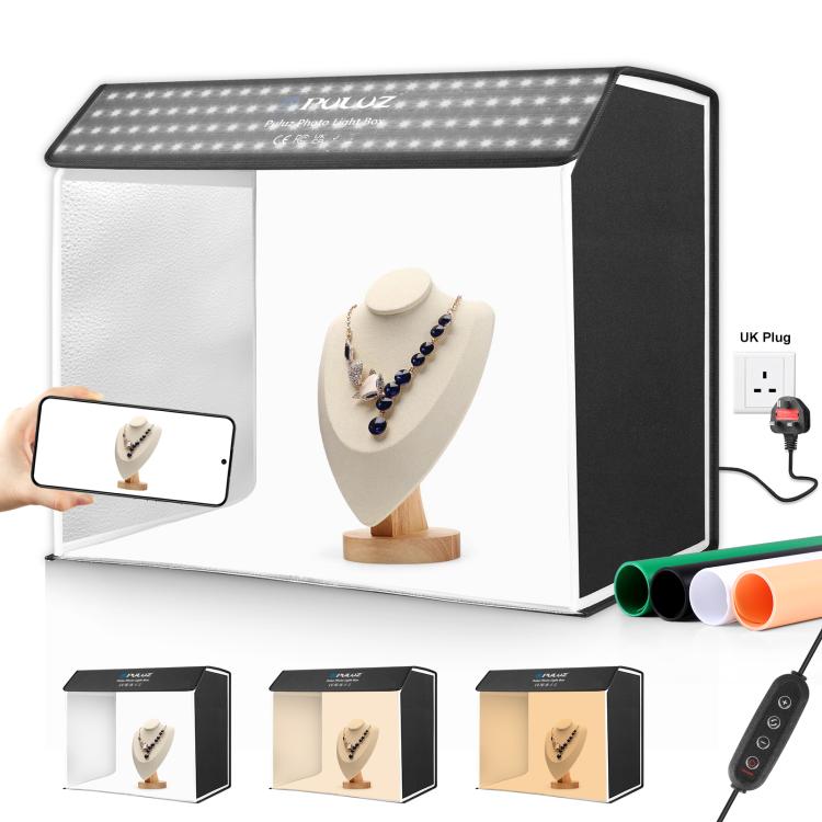 PULUZ Photo Studio Light Box Kit portatile per tende da studio fotografico cu...