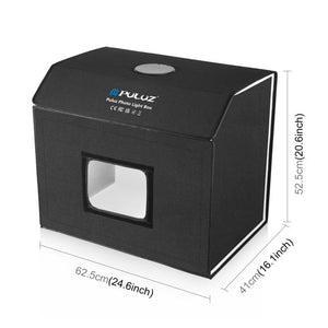 PULUZ Photo Studio Light Box Kit portatile per tende da studio fotografico cu...