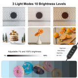 PULUZ Photo Studio Light Box Kit portatile per tende da studio fotografico cu...