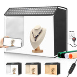 PULUZ Photo Studio Light Box Kit portatile per tende da studio fotografico cu...
