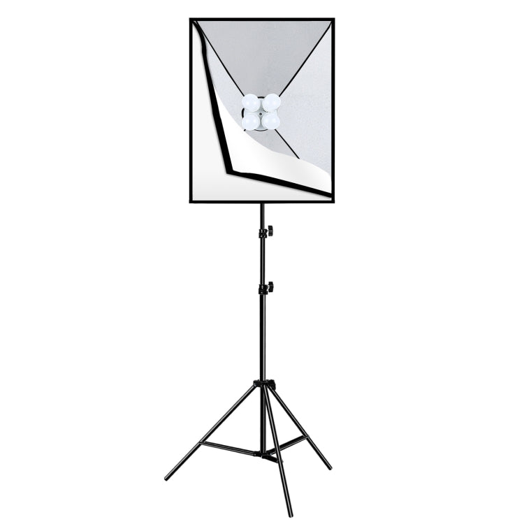 PULUZ Softbox da studio 50x70 cm + supporto per treppiede da 2 m + 4 kit di i...