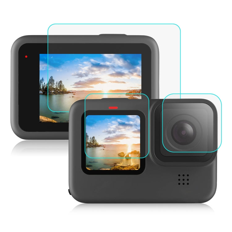 PULUZ für GoPro Hero12 Black/11 Black/10 Black/9 Black Objektiv + LCD-Display Pe...
