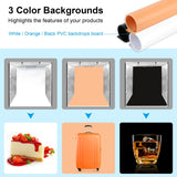 PULUZ 80 cm pieghevole portatile 80 W 9050LM luce bianca illuminazione fotogr...