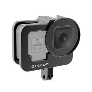 PULUZ für GoPro HERO12 Schwarz /11 Schwarz /10 Schwarz /9 Schwarz, verdickter Gehäusekäfig ...