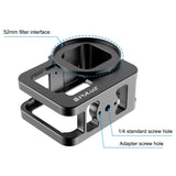 PULUZ für GoPro HERO12 Schwarz /11 Schwarz /10 Schwarz /9 Schwarz, verdickter Gehäusekäfig ...