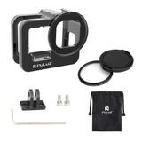 PULUZ für GoPro HERO12 Schwarz /11 Schwarz /10 Schwarz /9 Schwarz, verdickter Gehäusekäfig ...