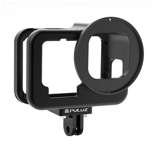 PULUZ pour GoPro HERO12 Black / 11 Black / 10 Black / 9 Black Slim Case Cage...