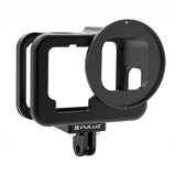 PULUZ pour GoPro HERO12 Black / 11 Black / 10 Black / 9 Black Slim Case Cage...