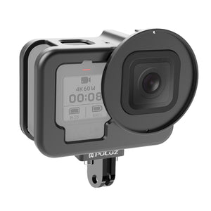 PULUZ pour GoPro HERO12 Black / 11 Black / 10 Black / 9 Black Slim Case Cage...