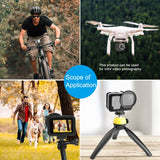 PULUZ pour GoPro HERO12 Black / 11 Black / 10 Black / 9 Black Slim Case Cage...