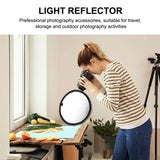 2-in-1-PUL-Reflektorpanel für Fotostudios, faltbar, Silber/Gold...