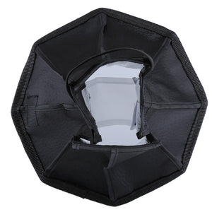 Softbox diffusore di luce flash morbido pieghevole stile ottagonale PULUZ da ...