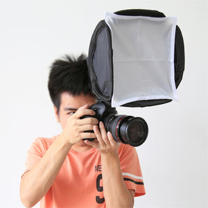 PULUZ Blitzlicht-Diffusor-Softbox, faltbares Softcase, von ...