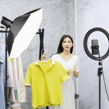 PULUZ 95 cm achteckiger parabolischer Softbox-Diffusor für Speedlite-Blitz ...