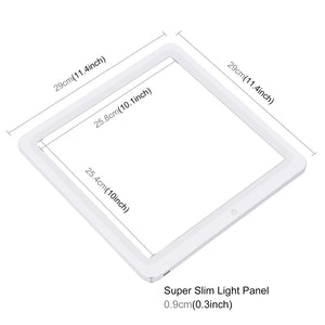PULUZ LED-Lichtpad ohne Schatten für Fotostudio-Boxen...