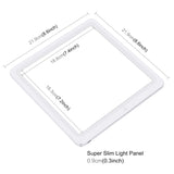 PULUZ 20 cm schattenloses LED-Lichtpad für Fotostudio-Box