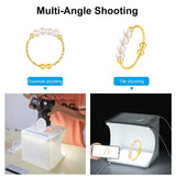 PULUZ Mini-LED-Fotografie-Lampen-Pad-Panel ohne Schatten + Box für...