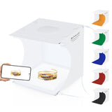 PULUZ Mini-LED-Fotografie-Lampen-Pad-Panel ohne Schatten + Box für...