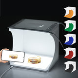 PULUZ Mini-LED-Fotografie-Lampen-Pad-Panel ohne Schatten + Box für...