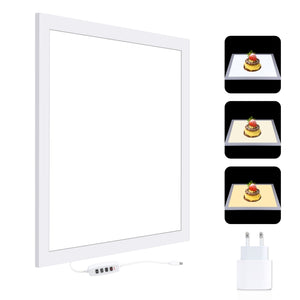 PULUZ 1000LM LED Acrylique Non Polaire Dimmable Lumière Sans Ombre avec Interrupteur...