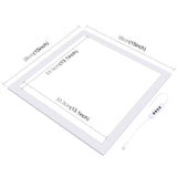 PULUZ 38 cm 1200 LM LED-Fotografie-Lampenpad-Panel ohne Schatten mit ...