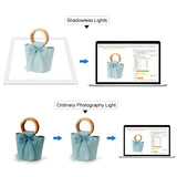 PULUZ 38 cm 1200 LM LED-Fotografie-Lampenpad-Panel ohne Schatten mit ...