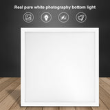 PULUZ 38 cm 1200 LM LED-Fotografie-Lampenpad-Panel ohne Schatten mit ...