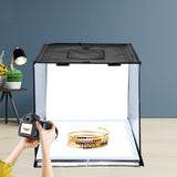PULUZ 38 cm 1200 LM LED-Fotografie-Lampenpad-Panel ohne Schatten mit ...
