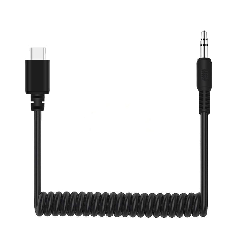 PULUZ 3,5 mm TRRS maschio a tipo C / USB-C maschio adattatore audio per micro...